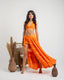 Orange Flowy Set