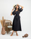 Black Linen Dress