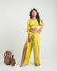 Yellow Linen Set