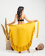 Yellow Fringes Skirt