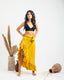 Yellow Fringes Skirt