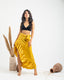 Yellow Fringes Skirt