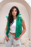 Green Teddy Vest