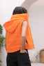 Orange Teddy  Vest