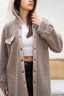 Gray Mid-length wool Coat