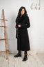 Black Furry long Coat