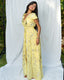 Yellow Chiffon Dress