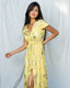 Yellow Chiffon Dress