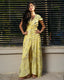 Yellow Chiffon Dress