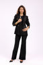 black business suit