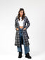 gray plaid coat