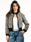 light leopard fleece jacket